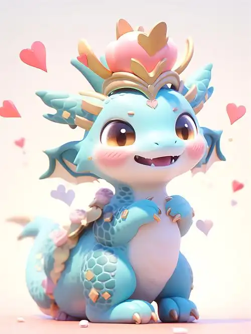 11 款超萌龙 ip 形象来袭,谁顶得住?