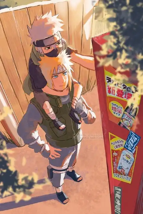 火影忍者#水门&卡卡西(twi:kokodraws01)