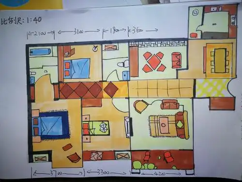 数学实践活动——绘制自家户型平面图
