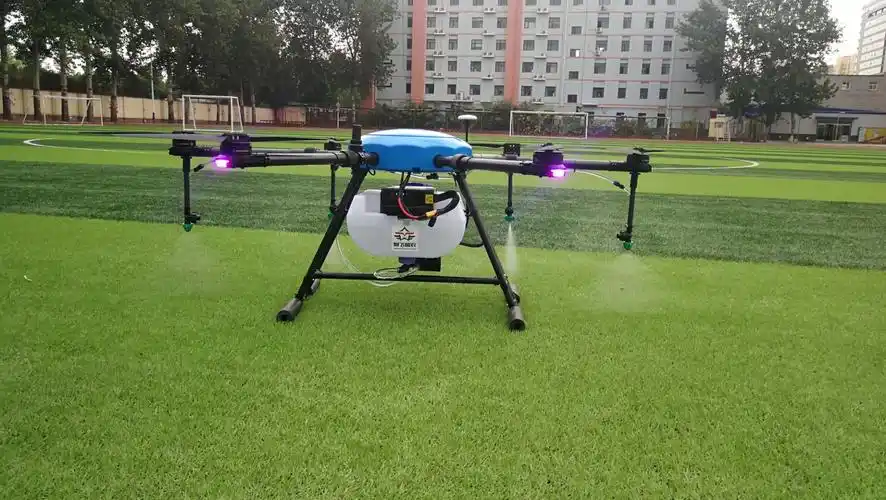 撒颗粒肥植保无人打药机喷药 智飞极农zfjn416 果枣树苗木喷药飞机