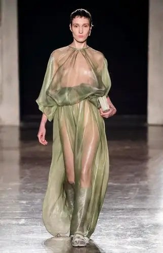 甜美薄纱201920秋冬女装流行面料