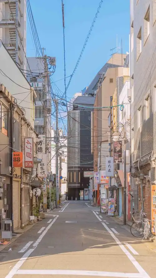 日本福冈市清新迷人治愈系街景
