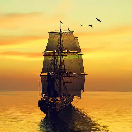 帆船,美景,彩色,漂亮,海景_高清图片_全景视觉