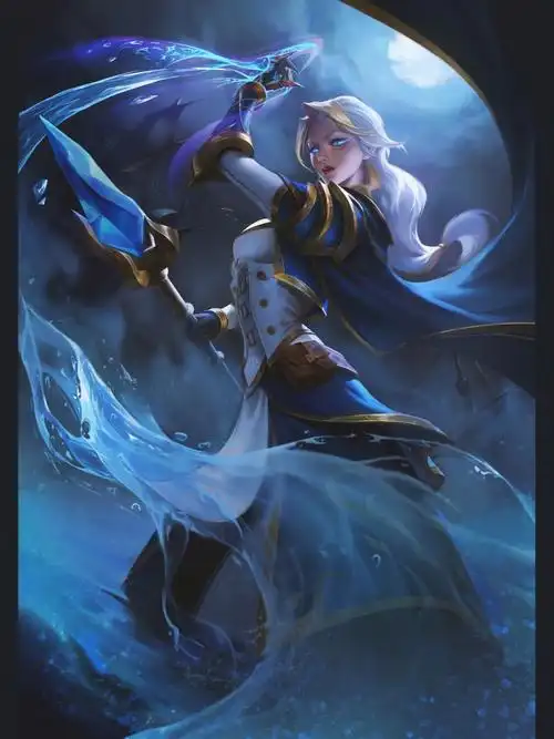 魔兽世界我是大海的女儿冰霜女巫吉安娜