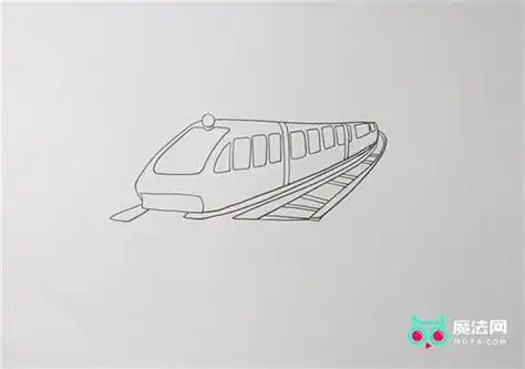 画地铁简笔画