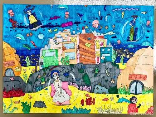 2020年第十六届海口市青少年科技创新大赛少儿科学幻想绘画获奖名单