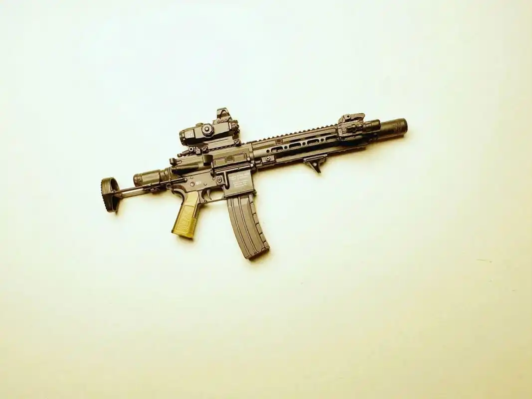 我的萌宠--hk416c 大弹夹才能配得上