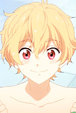 少年gif交谈gif黄发gif可爱gif