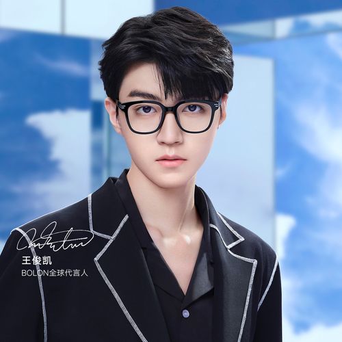 暴龙王俊凯同款眼镜框黑框男款bj3157