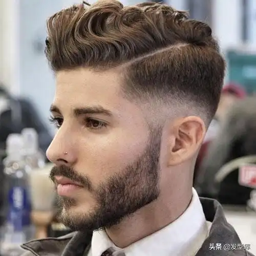 经典男士发型大全 卷发 两边铲 渐变 侧分头 后背头