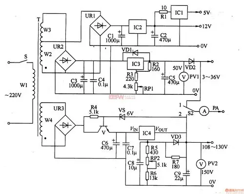 可调直流稳压电源十三
