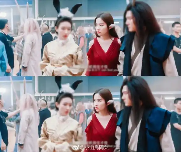 刘亦菲 白纤楚 2017电影《二代妖精之今生有幸》红衣白纤楚芳心纵火犯