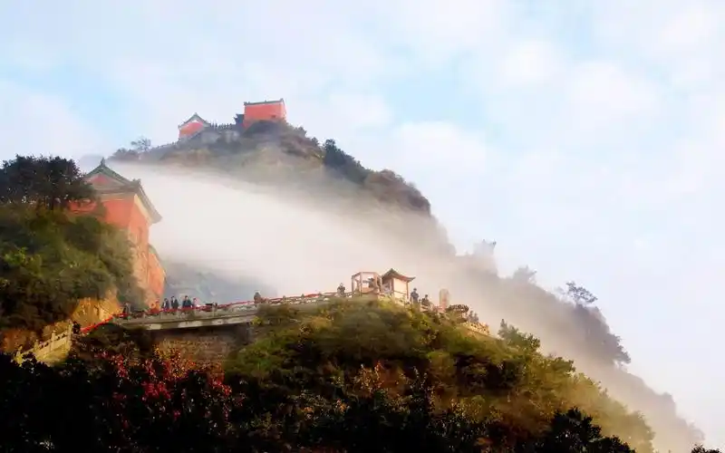 道教圣地武当山风景,高清图片,电脑桌面-壁纸族