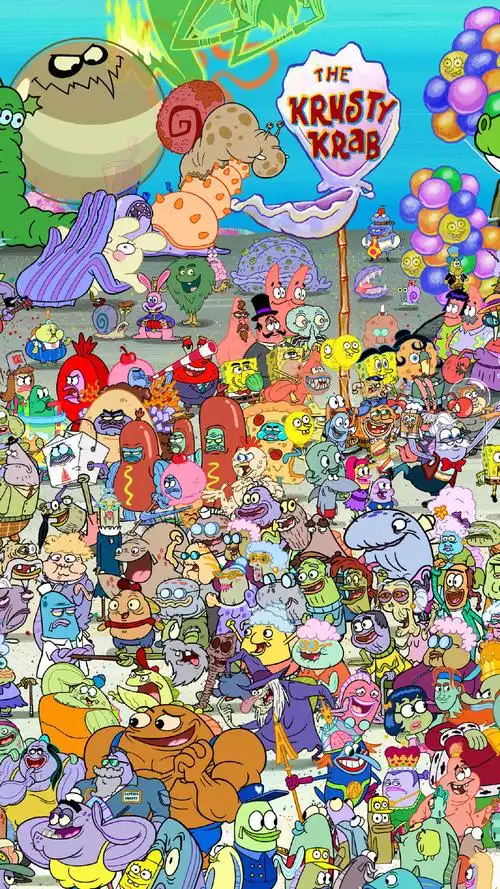 海绵宝宝动漫人物高清手机壁纸