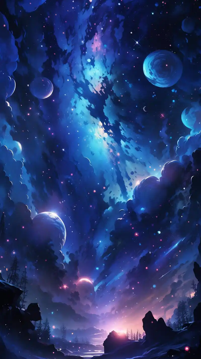 78黑夜银河壁纸大放送!