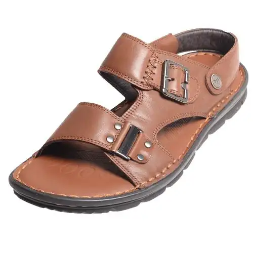 红蜻蜓男款牛皮凉鞋,上等面料,耀眼光彩,供给值得享受舒适的你!