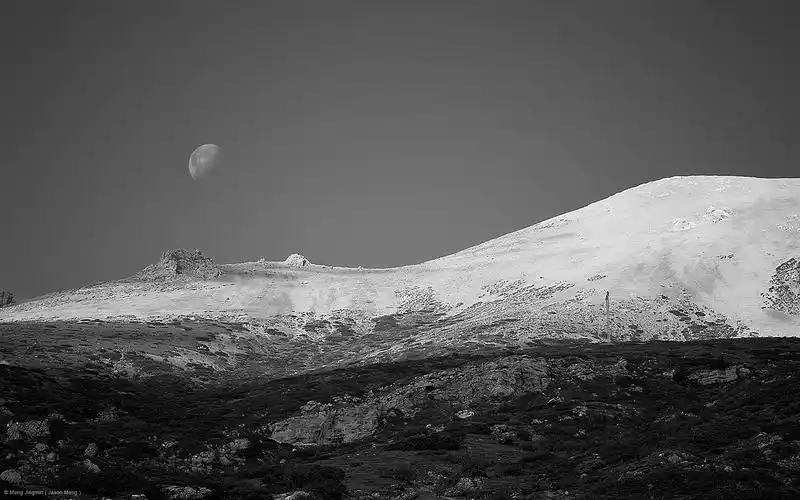 黑白风景摄影作品