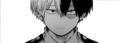 我的英雄学院,漫画,黑白,小胜,茶子,轰焦冻,可爱,帅气