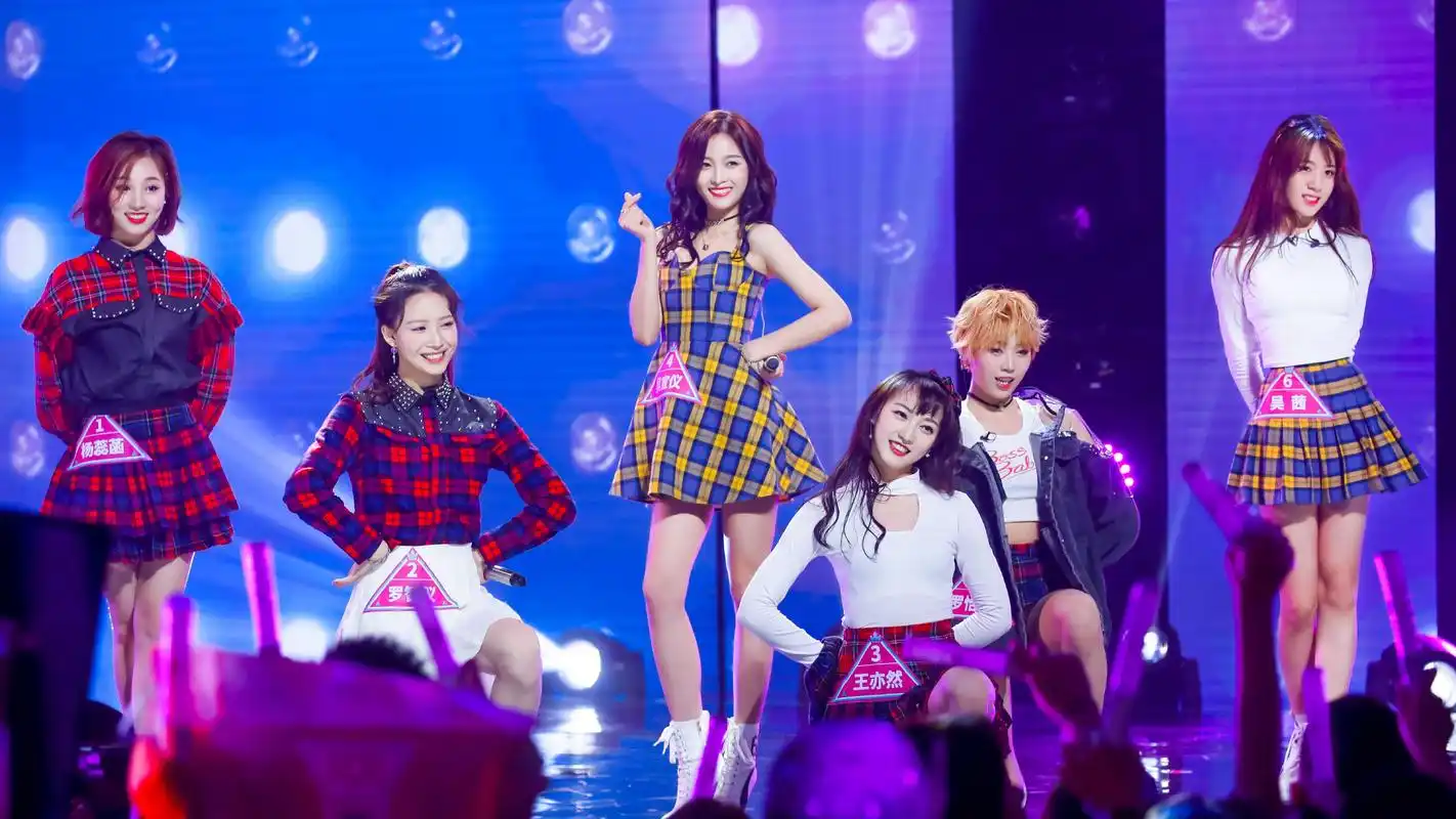 《创造101》第一季现场照.图源网络