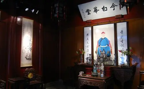 今白华堂(祭祀厅)现在银台第辟为了银台第官宅博物