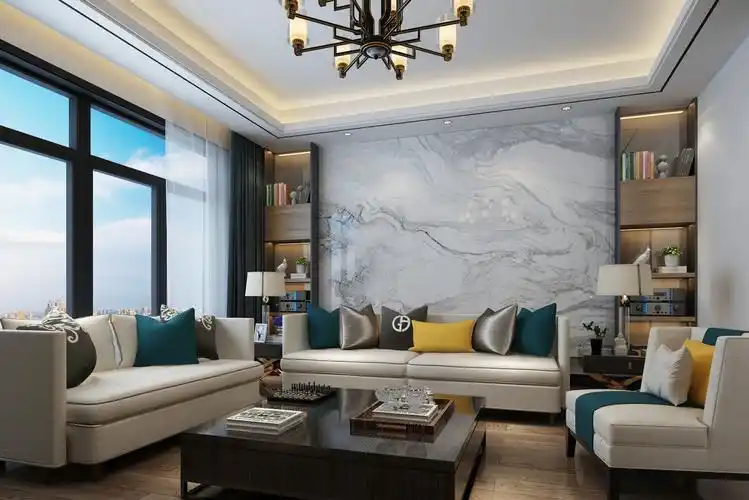 中式风格客厅装修设计效果图