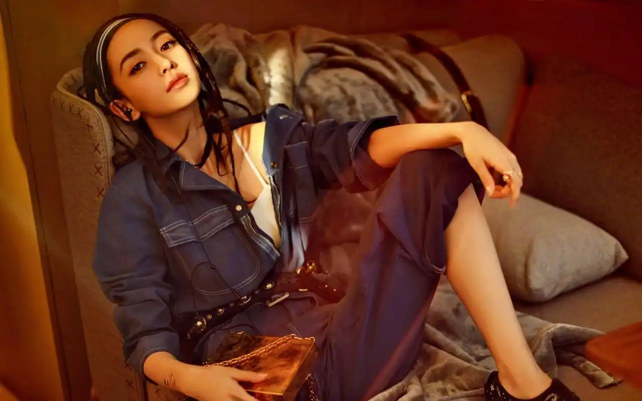 angelababy嘻哈范儿杂志写真图片壁纸