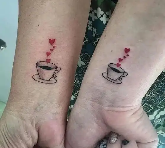 简单好看的情侣纹身图案情侣纹身4