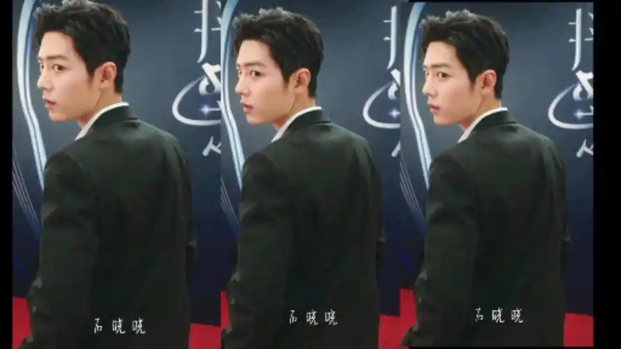 肖战#肖战大背头造型太可了