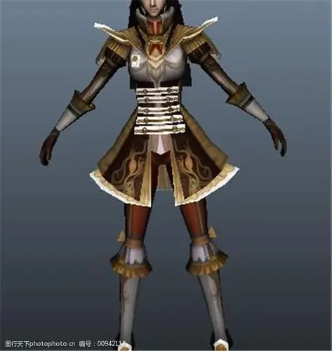 女伯爵游戏模型素材