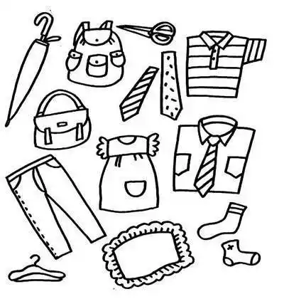 生活用品简笔画生活用品简笔画彩色
