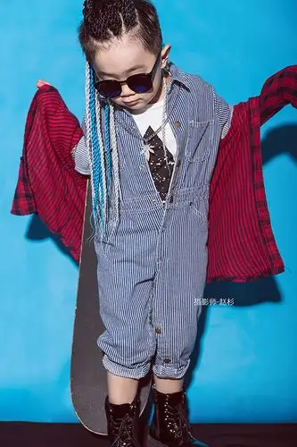 杉叔的儿童摄影作品《脏辫》