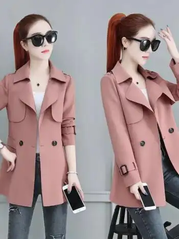 浪子闲话捡漏风衣外套春秋装2022今年流行时尚新款女装小个子短款高端