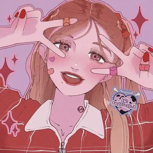 可爱 手绘 女 头像