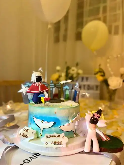 我来炫耀我的光遇蛋糕和手作光崽了0990