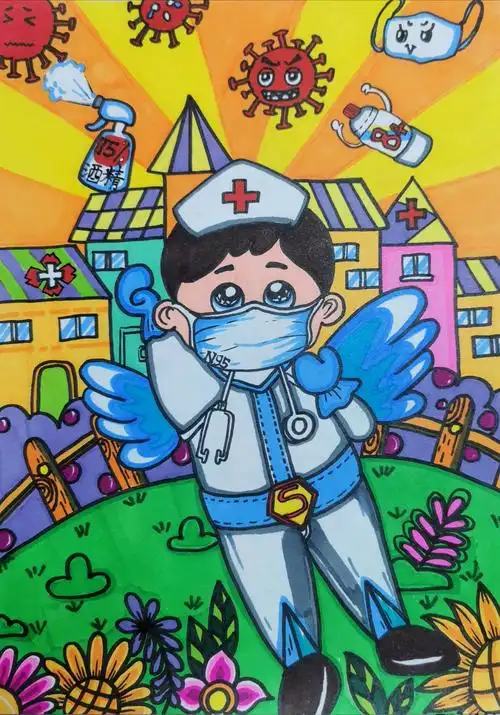 《医生是超人》易家墩小学 张妤馨