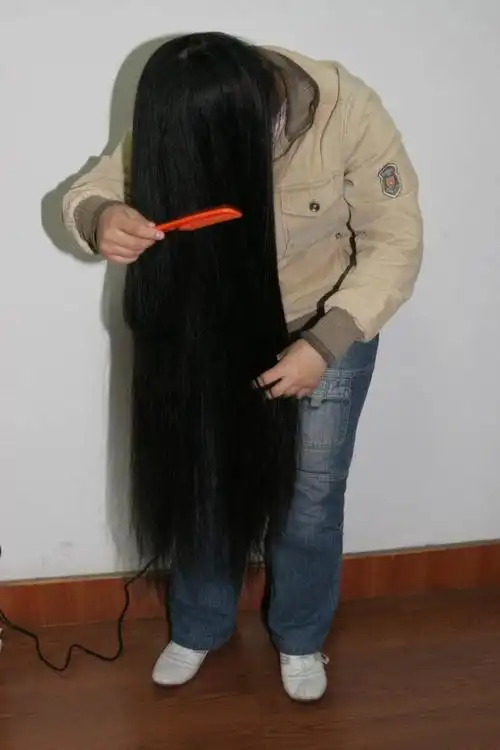 长发mm兰兰洗发图实拍(15)