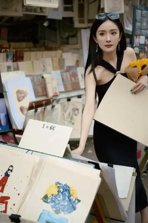 #林萧是你吗##杨幂街拍松弛感##杨幂巴黎街拍故事感#