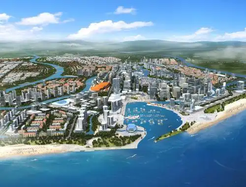 丁字湾海上新城的简介