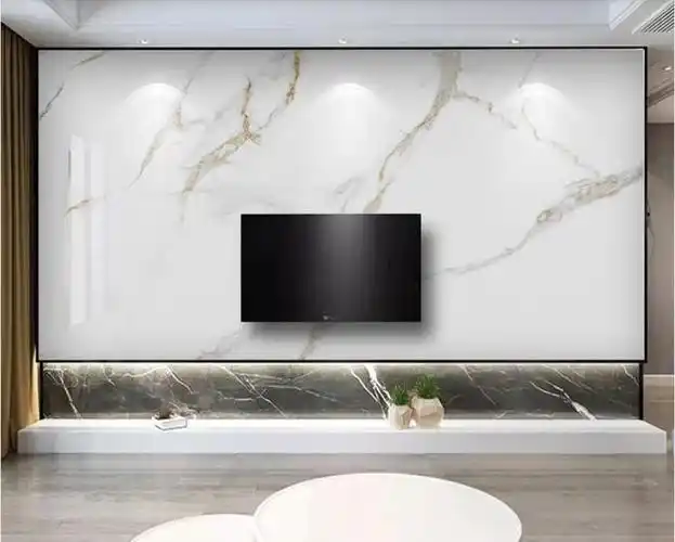 家里装修,电视背景墙这样搭配简约时尚大气又上档次