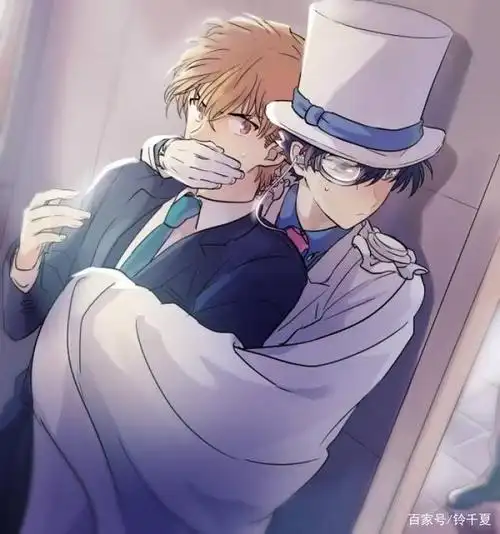 怪盗基德:当大胆华丽的怪盗遇上自恋优雅的侦探,这个故事有点甜