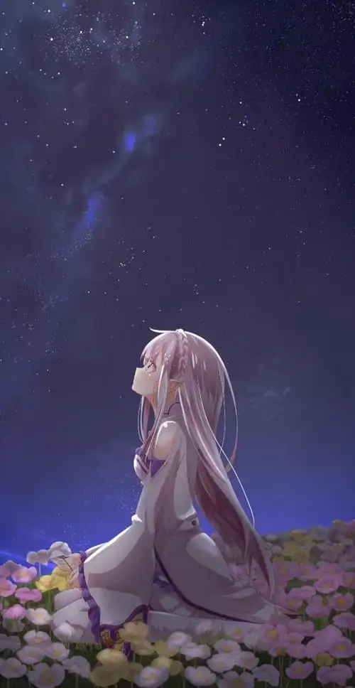出单:星空动漫少女壁纸