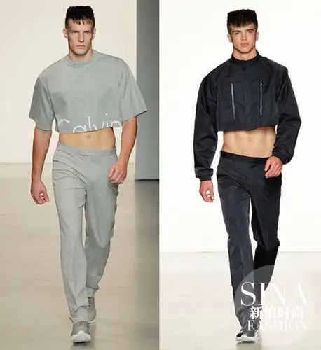 t台上的露脐装代表 |露脐装|男人_新浪时尚_新浪网