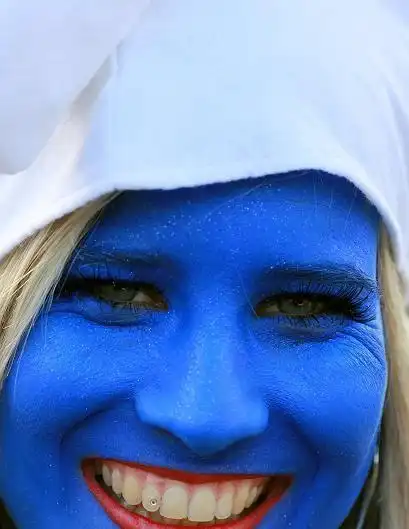 地球上仅存的蓝种人,百年来仅露一次面,长相宛如外星人|血红素|蓝色