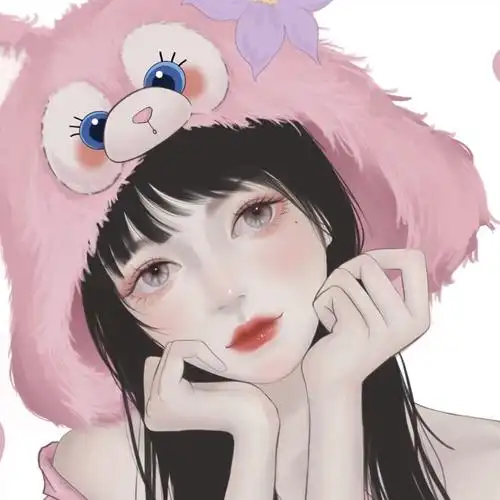 堆糖一婉优质手绘女头