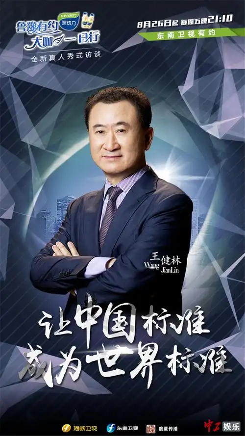 《鲁豫有约大咖一日行》曝王健林四年后要做世界榜首