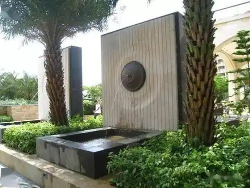 做一面水景墙它会成为花园里最灵动的景观