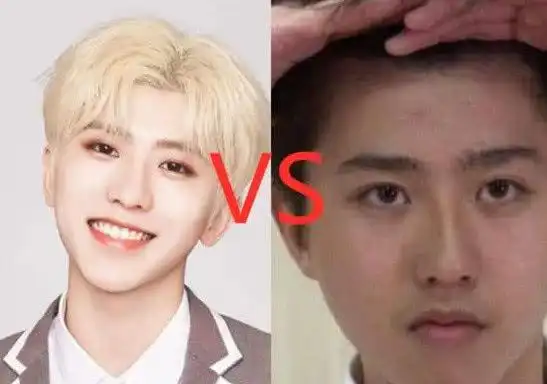 小鲜肉卸妆前vs卸妆后,明星和路人的区别,网友:化妆必不可少_鹿晗