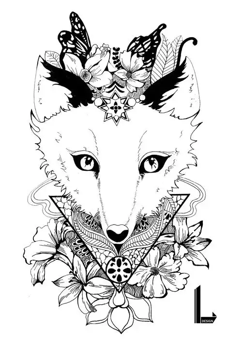 动物系列-黑白手绘装饰画