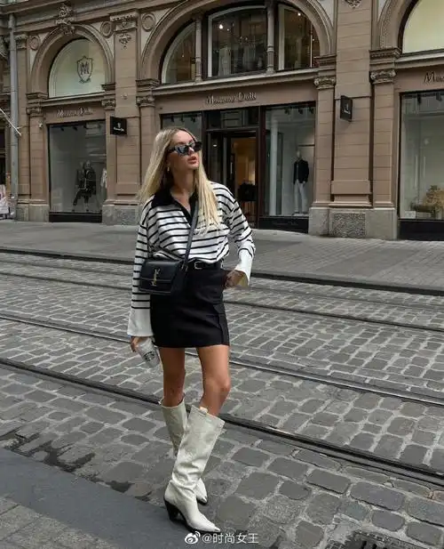 时尚穿搭#ins时尚博主的日常穿搭look book|简约大气的欧美风～08