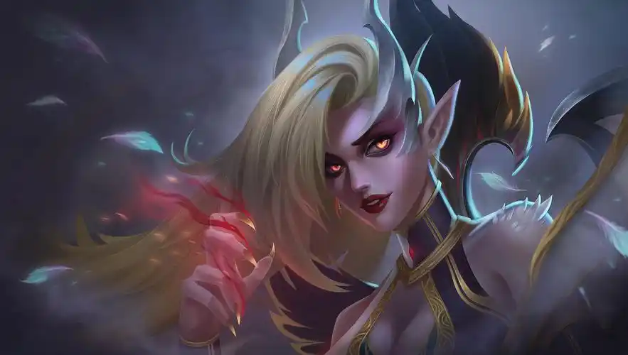 莫甘娜胸像同人练习|插画|游戏原画|aiken西瓜 - 原创作品 - 站酷